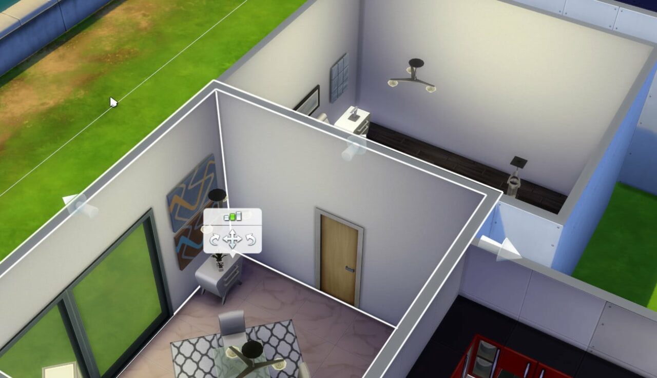 Fusionner des pièces se fait en un clic dans Les Sims 4