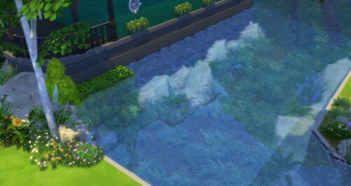 Le code moveobjects des Sims 4 permet même de placer des objets sous l'eau (dans les piscines)