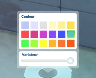 Dans Les Sims 4, l'éclairage de chaque lampe peut être ajusté en Mode Vie