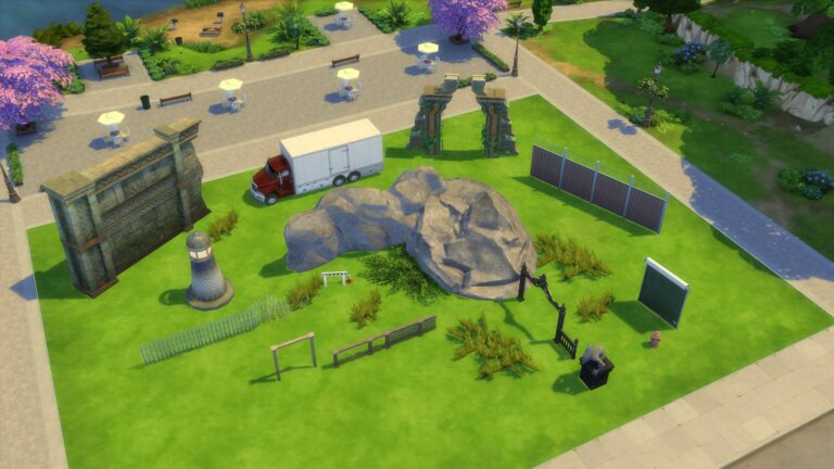 Les objets cachés (de débogage) des Sims 4 sont un mine d'or : voitures, clôtures, ruines, plantes... Vous y trouverez très probablement votre bonheur.