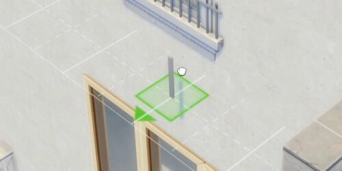 La grille du Mode Construction des Sims 4 vous aide à placer les objets dans le vide