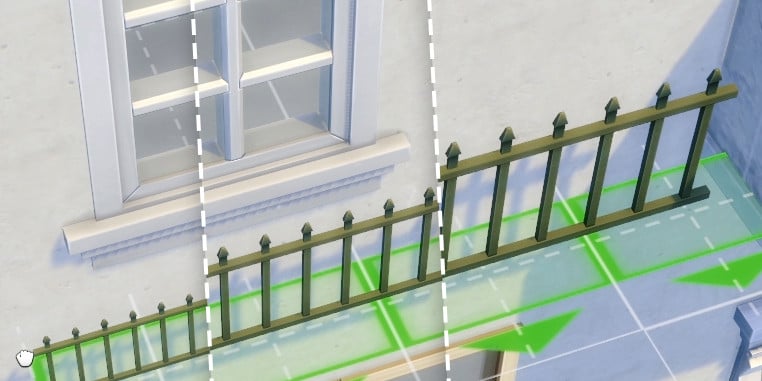 Pour plus de possibilités, pensez à agrandir les éléments de votre balcon