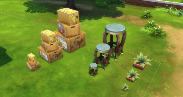 La possibilité d'agrandir et rétrécir les objets est une des nouveautés majeures du Mode Construction des Sims 4