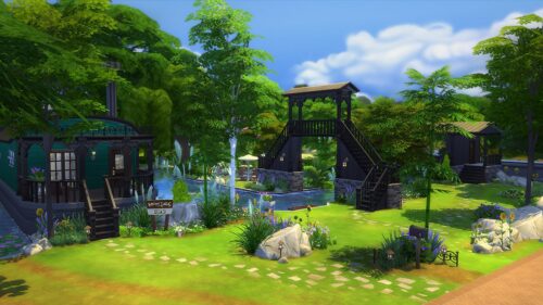Dans Les Sims 4, les peintures de terrain sont indispensables pour créer des jardins beaux et réalistes