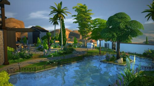 Les piscines des Sims 4 sont facilement personnalisables pour les faire coller à n'importe quel style de construction