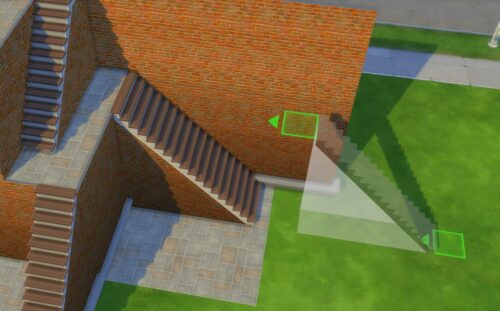 Dans Les Sims 4, remplacer un escalier se fait très simplement... Commencez par choisir un nouveau modèle dans le catalogue.