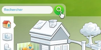 La barre de recherche est une nouveauté du Mode Construction des Sims 4