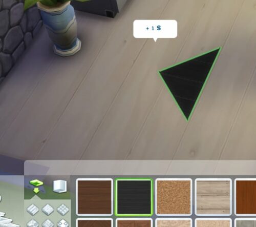 Le raccourci CTRL+F permet plus de précision lors du placement des motifs de sol dans Les Sims 4