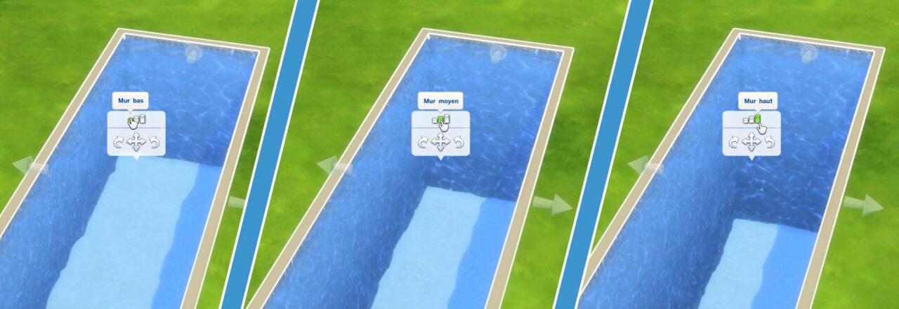 Les piscines des Sims 4 peuvent avoir trois niveaux différents de profondeur