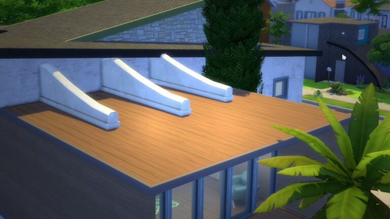 Parmi les décorations de toit des Sims 4, ces sympathiques sculptures pourront vous être utiles