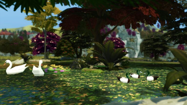 Les étangs des Sims 4 sont un excellent moyen d'ajouter un caractère plus nature à vos jardins et espaces extérieurs